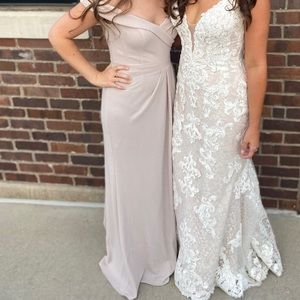 David’s Bridal Bridesmaid Dress size 6